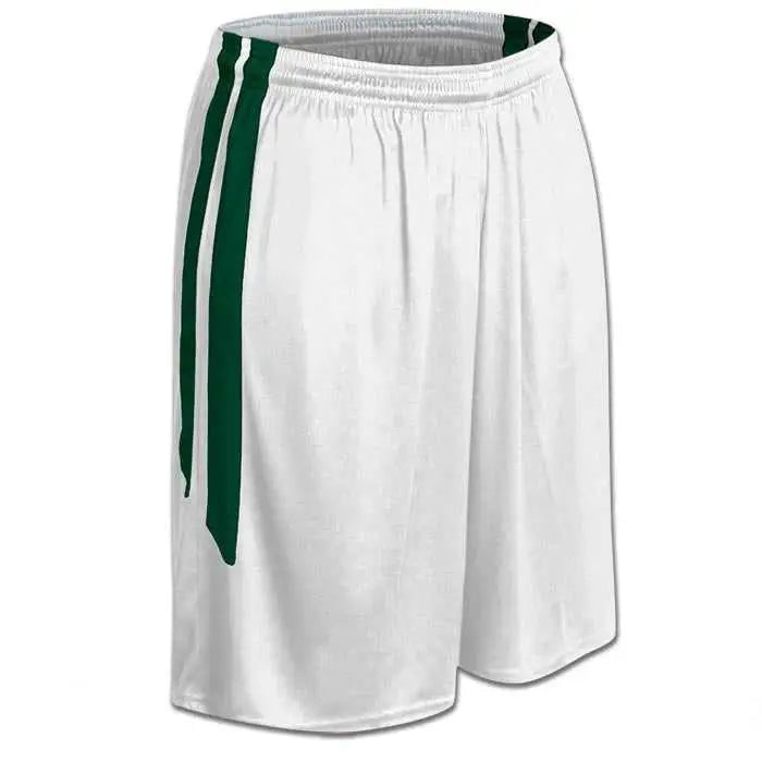 Champro Bbs9w Women’s Muscle Basketball Short - White Forest