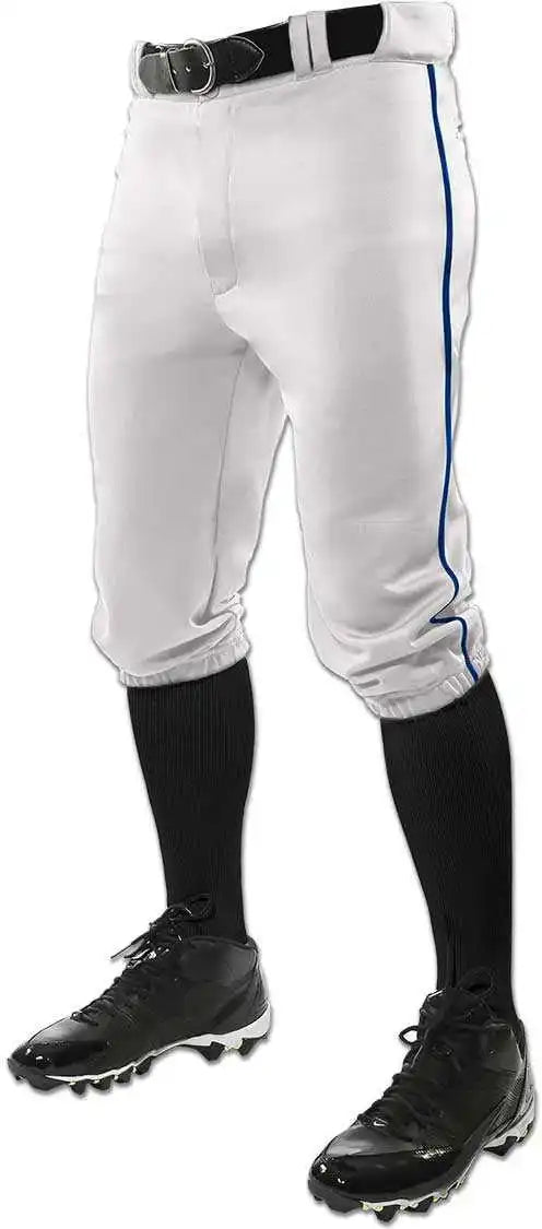 Champro Bp101 Triple Crown Knicker Pants with Pipe - White Navy