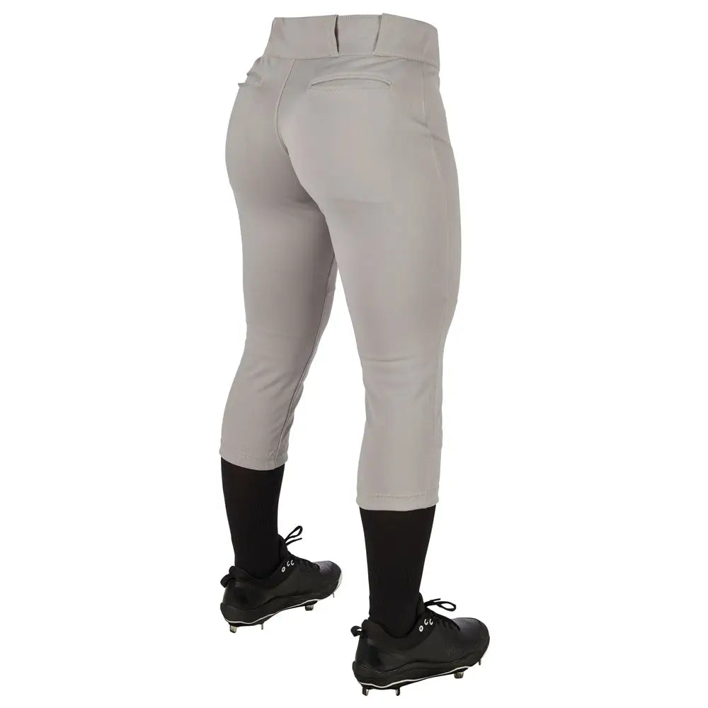 Champro Bp11 Tournament Softball Pant - Grey - Gray / Girls s