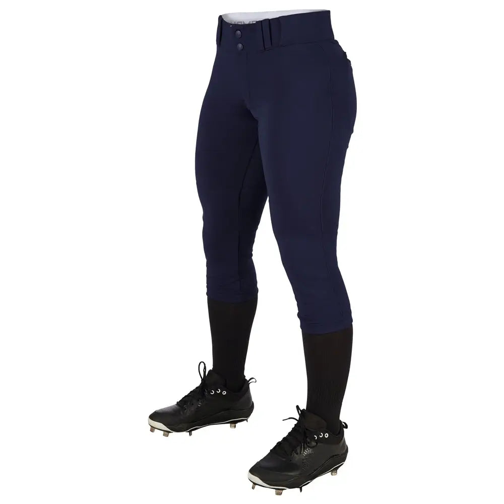 Champro Bp11 Tournament Softball Pant - Navy - Girls s