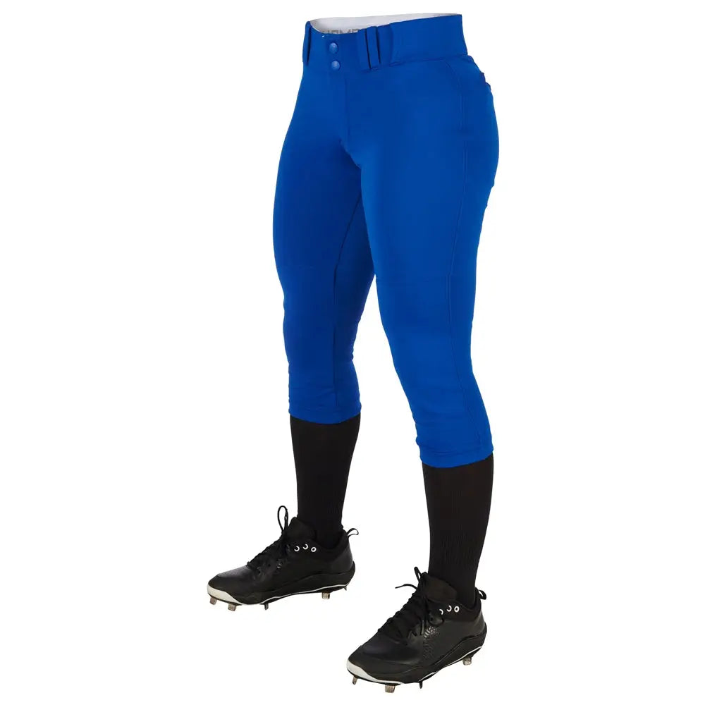 Champro Bp11 Tournament Softball Pant - Royal - Girls s