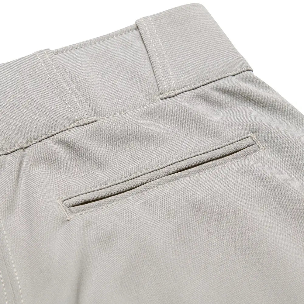 Champro Bp11p Tournament Women’s Traditional Low Rise Pant W/braid - Grey Scarlet