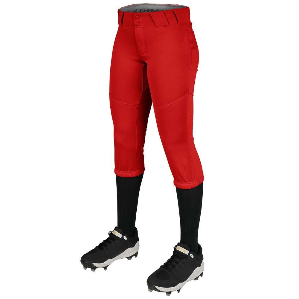 Champro Bp300 Pinnacle Pro Softball Pant - Scarlet