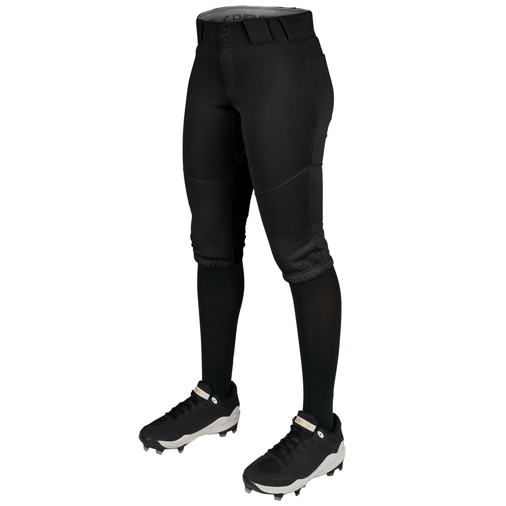 Champro Bp302 Pinnacle Pro Softball Knicker Pant - Black