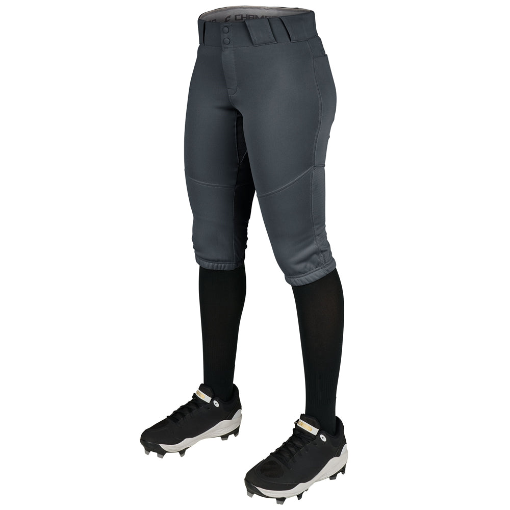 Champro Bp302 Pinnacle Pro Softball Knicker Pant - Graphite