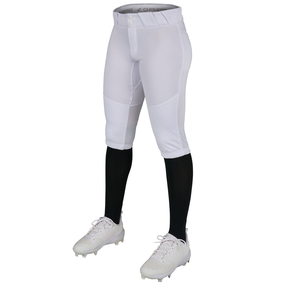 Champro Bp302 Pinnacle Pro Softball Knicker Pant - White