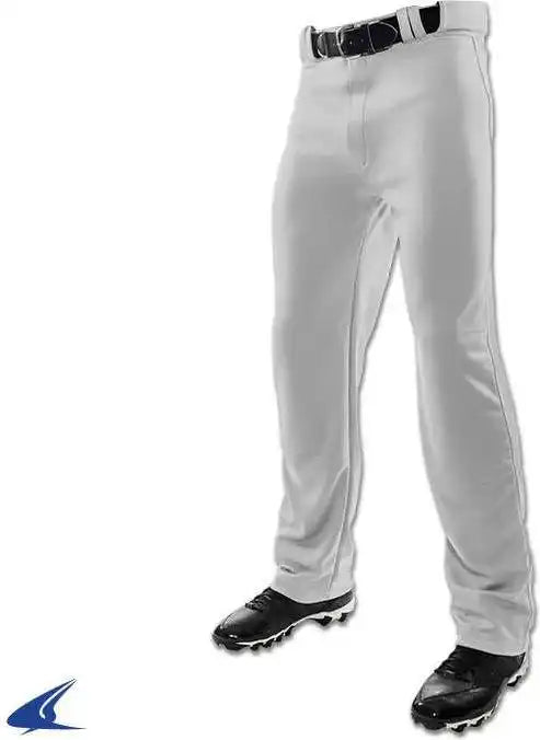 Champro Bp4u Open Bottom Relaxed Fit Baseball Pant - Gray