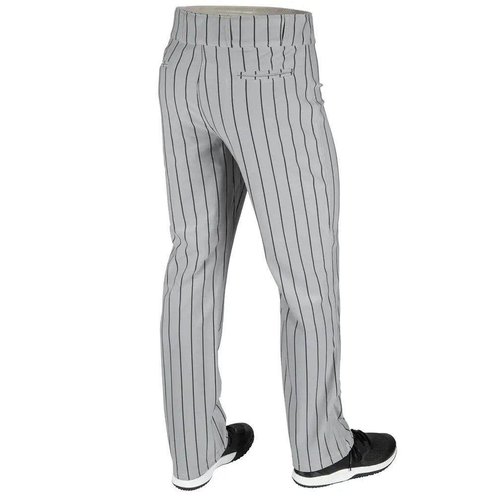 Champro Bp60pin Triple Crown 2.0 Open Bottom Pinstripe Pant - Grey Black