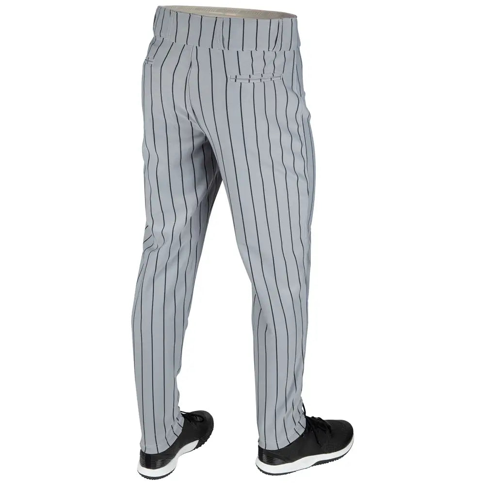 Champro Bp64pin Triple Crown 2.0 Tapered Pinstripe Pant - Grey Black - Youth Xs