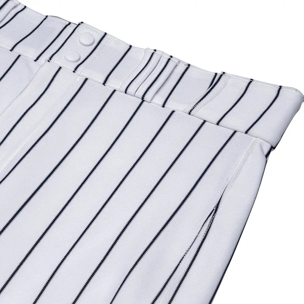 Champro Bp64pin Triple Crown 2.0 Tapered Pinstripe Pant - White Navy