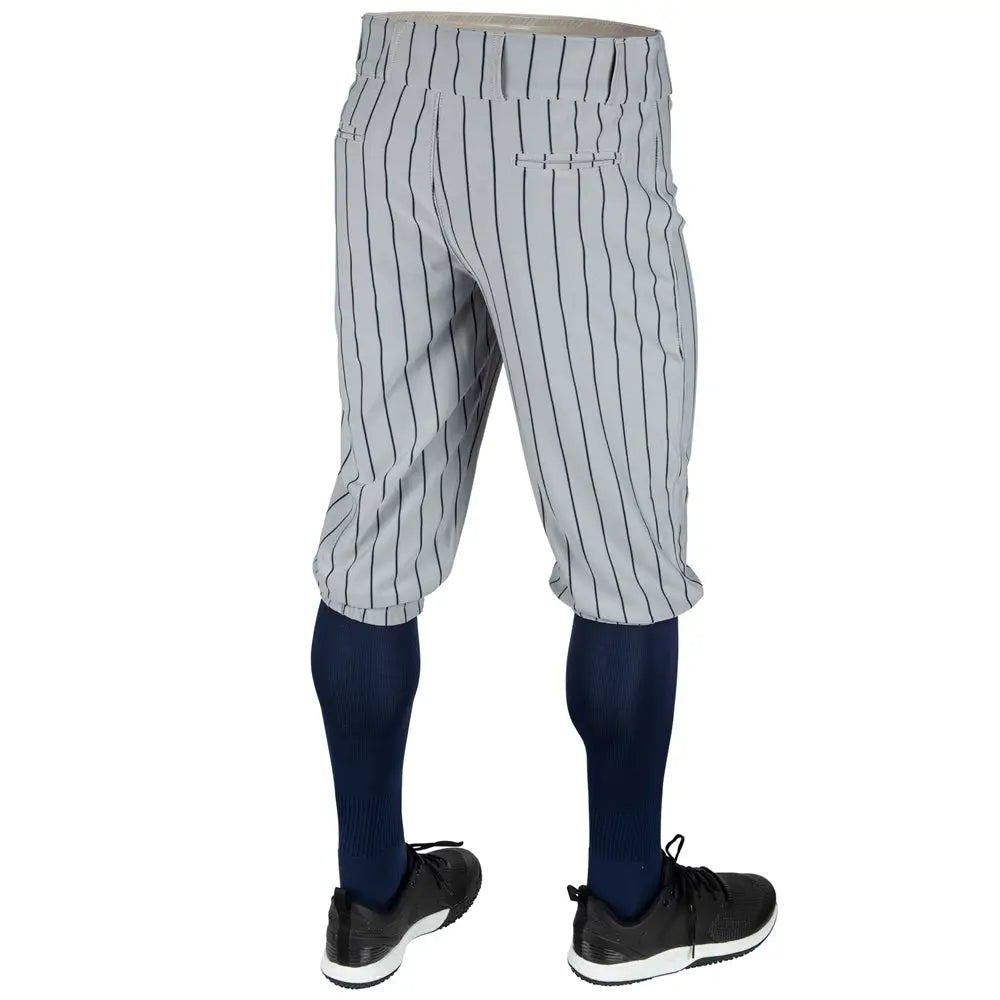Champro Bp68pin Triple Crown 2.0 Pinstripe Knicker - Grey Navy