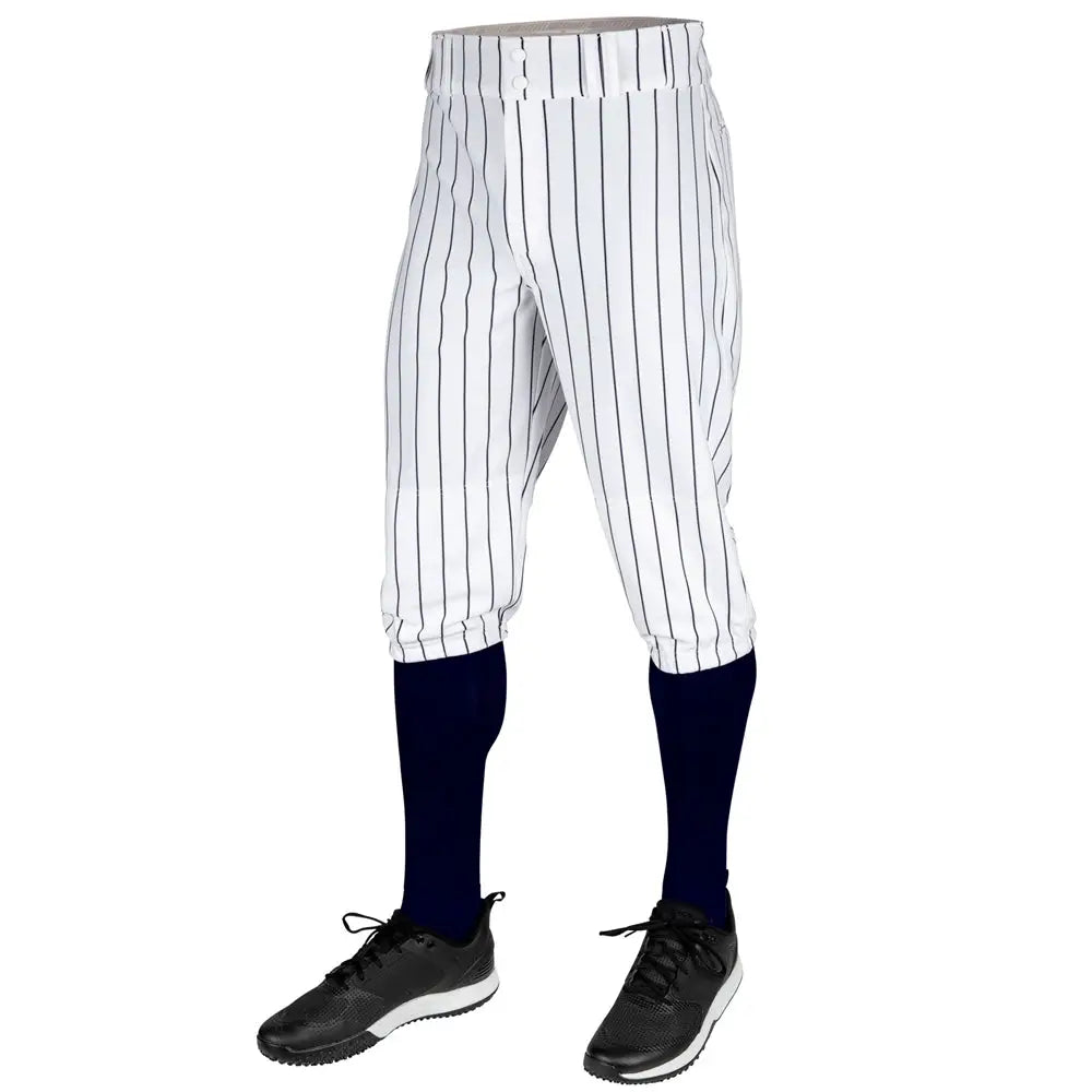 Champro Bp68pin Triple Crown 2.0 Pinstripe Knicker - White Navy