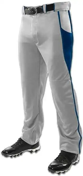 Champro Bp92u Triple Crown Baseball Pant - Gray Navy