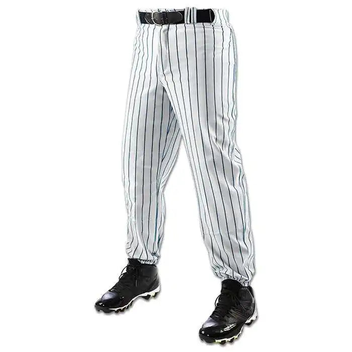 Champro Bppin Triple Crown Baseball Pant - White Navy