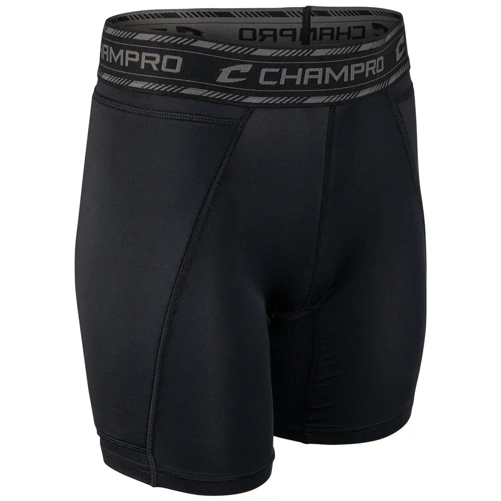 Champro Bps18 Take-out Sliding Short - Black - Ladies Xs