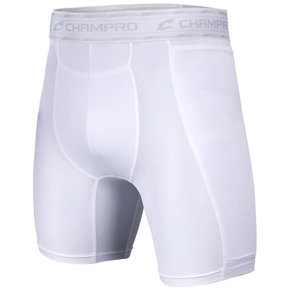 Champro Bps19 Take-out Sliding Short - White