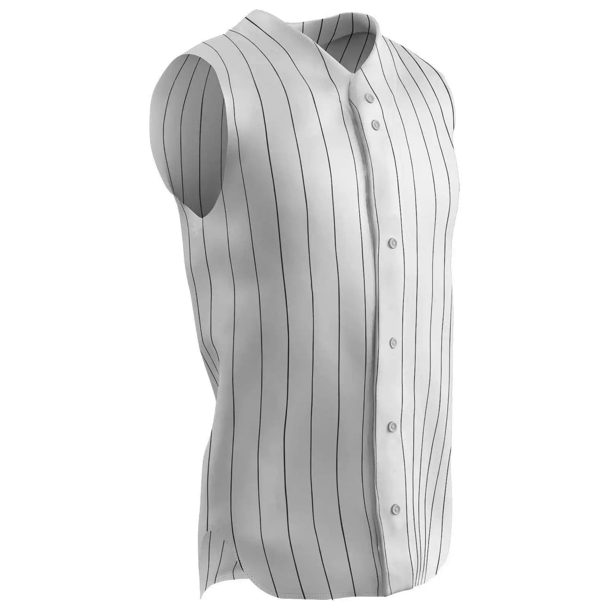 Champro Bs16 Bs16y Pro Style Sleeveless Warp Knit Jersey Black