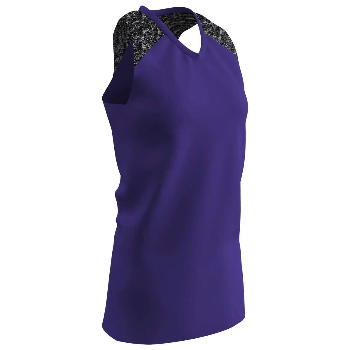 Champro Bs20 Girl’s at Bat Softball Jersey - Purple