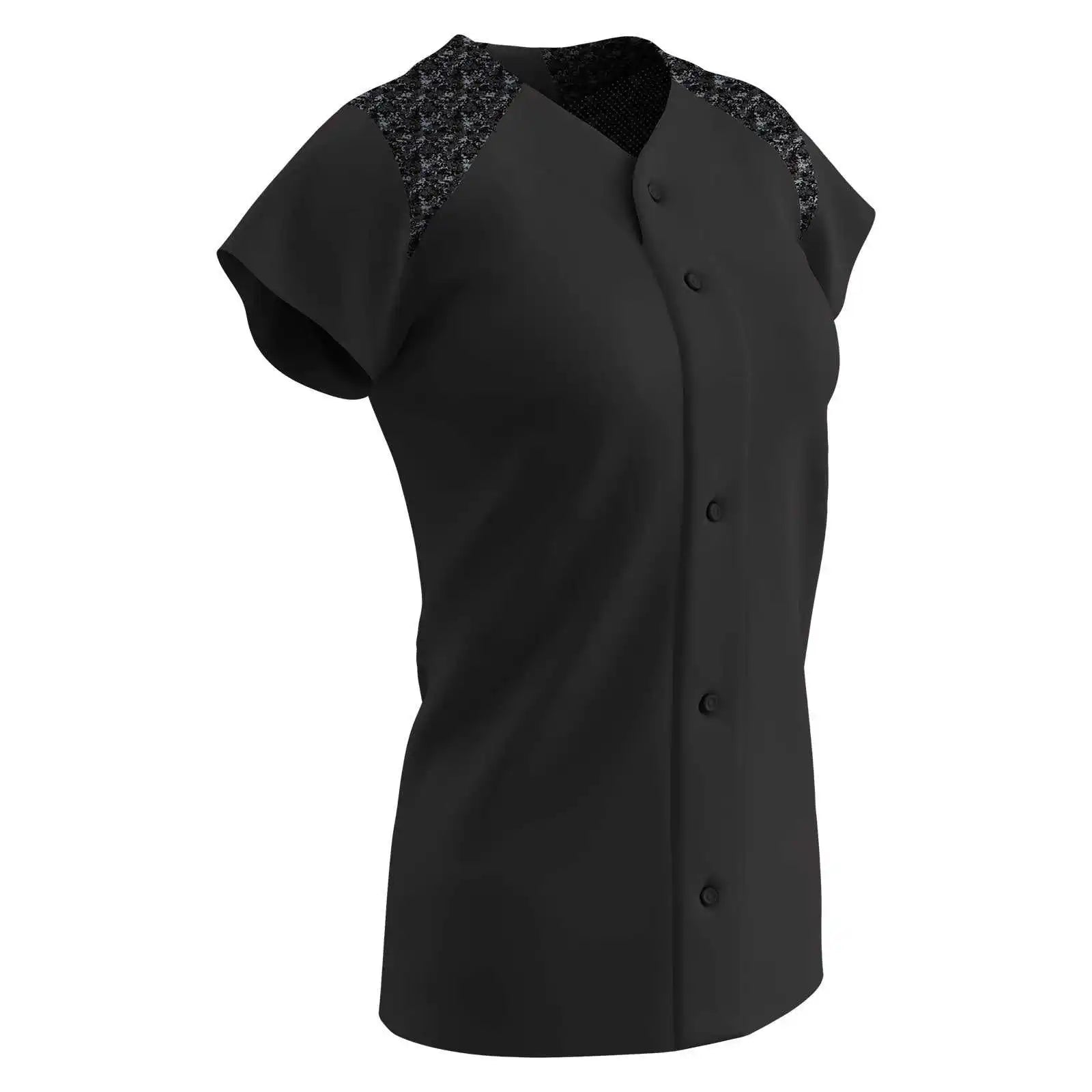 Champro Bs23 Circuit Softball Jersey - Black