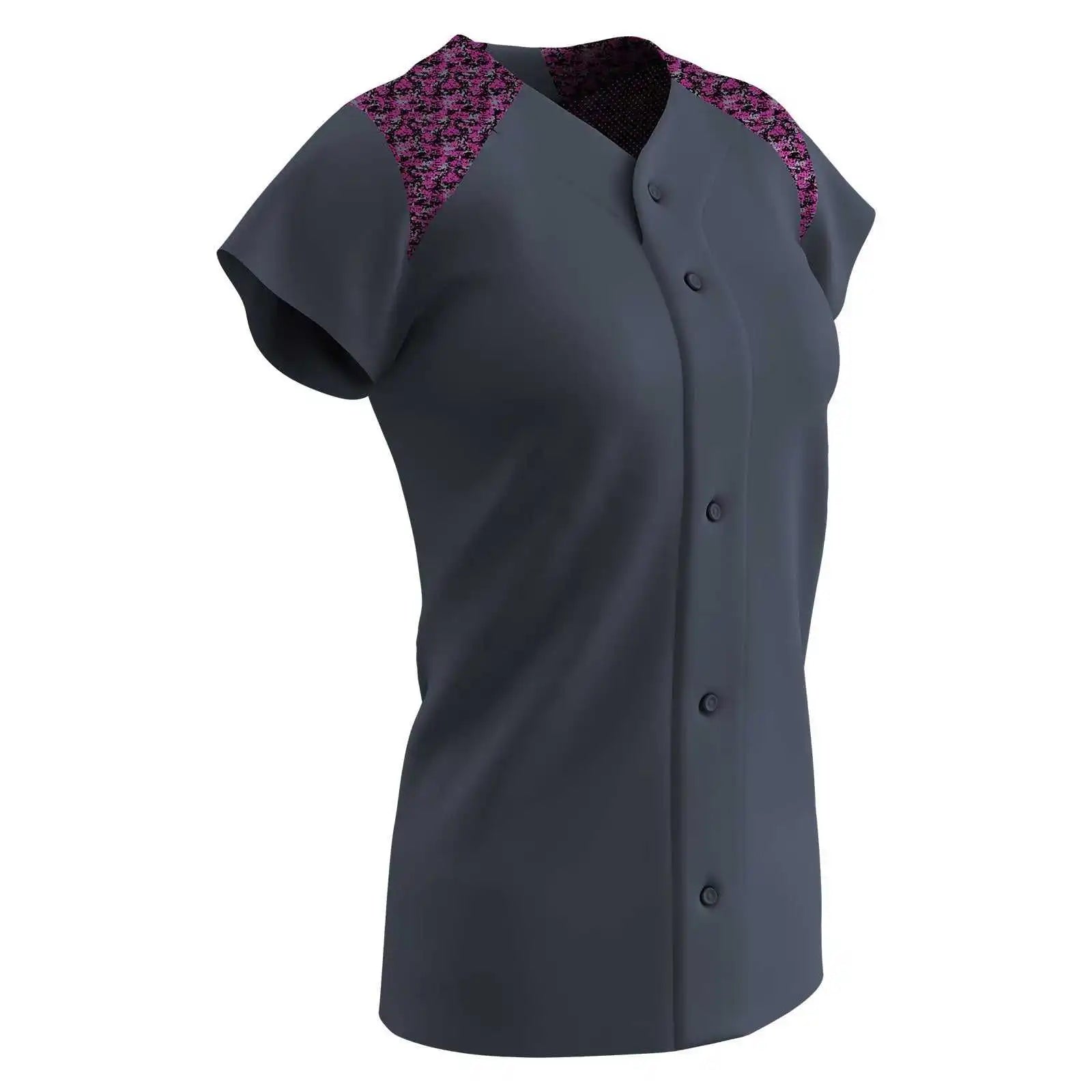 Champro Bs23 Circuit Softball Jersey - Graphite
