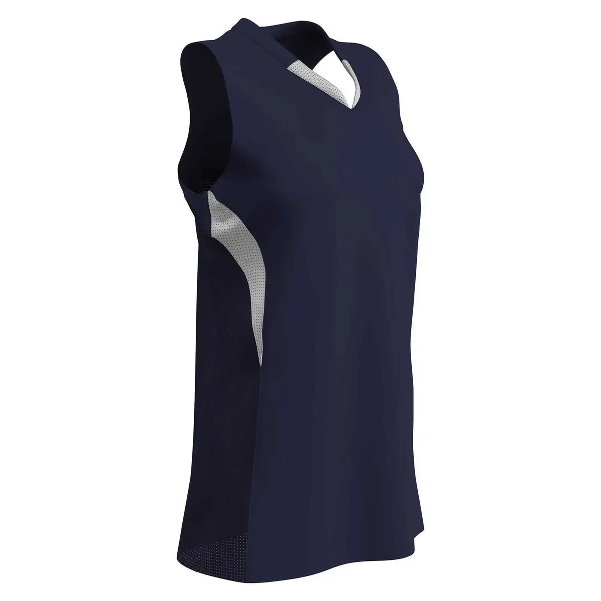 Champro Bs30 Decoy Racerback Softball Jersey - Navy White