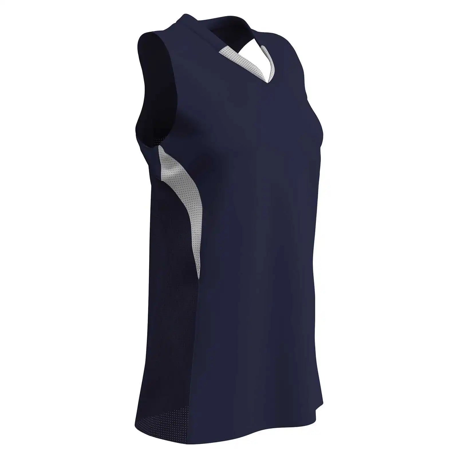 Champro Bs30 Decoy Racerback Softball Jersey - Navy White