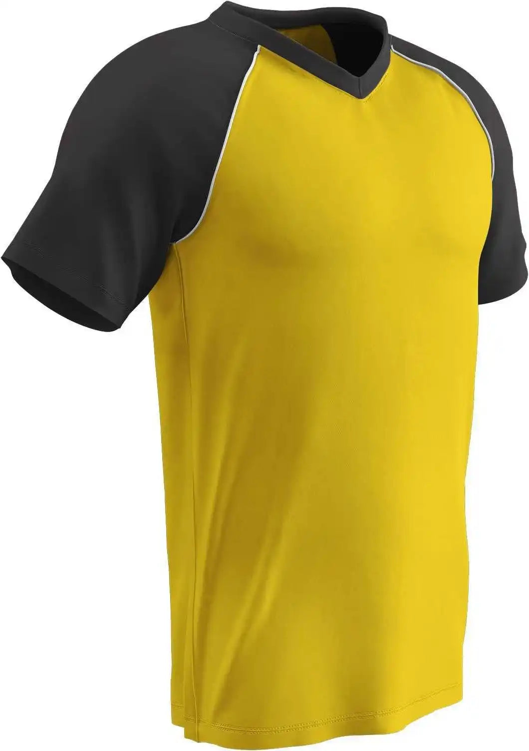 Champro Bs35 Bunt Raglan Jersey - Gold Black White