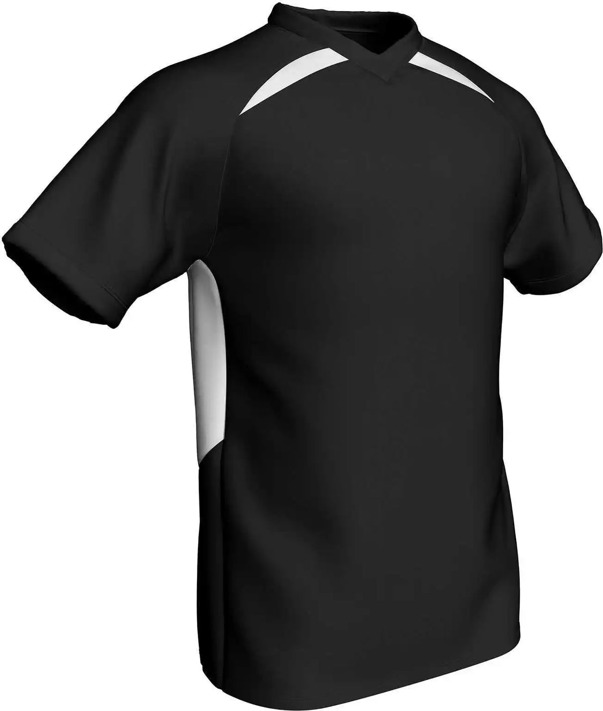Champro Bs36 Check Baseball Jersey Black White