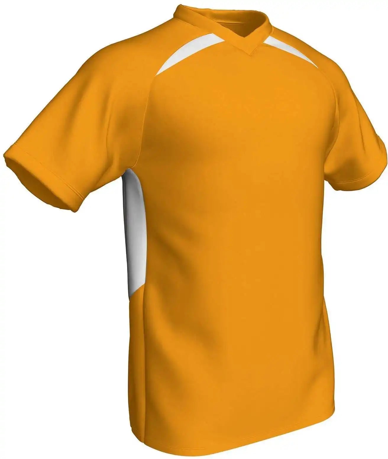 Champro Bs36 Check Baseball Jersey - Gold White