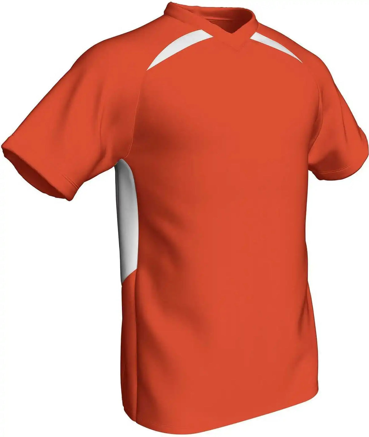 Champro Bs36 Check Baseball Jersey - Orange White