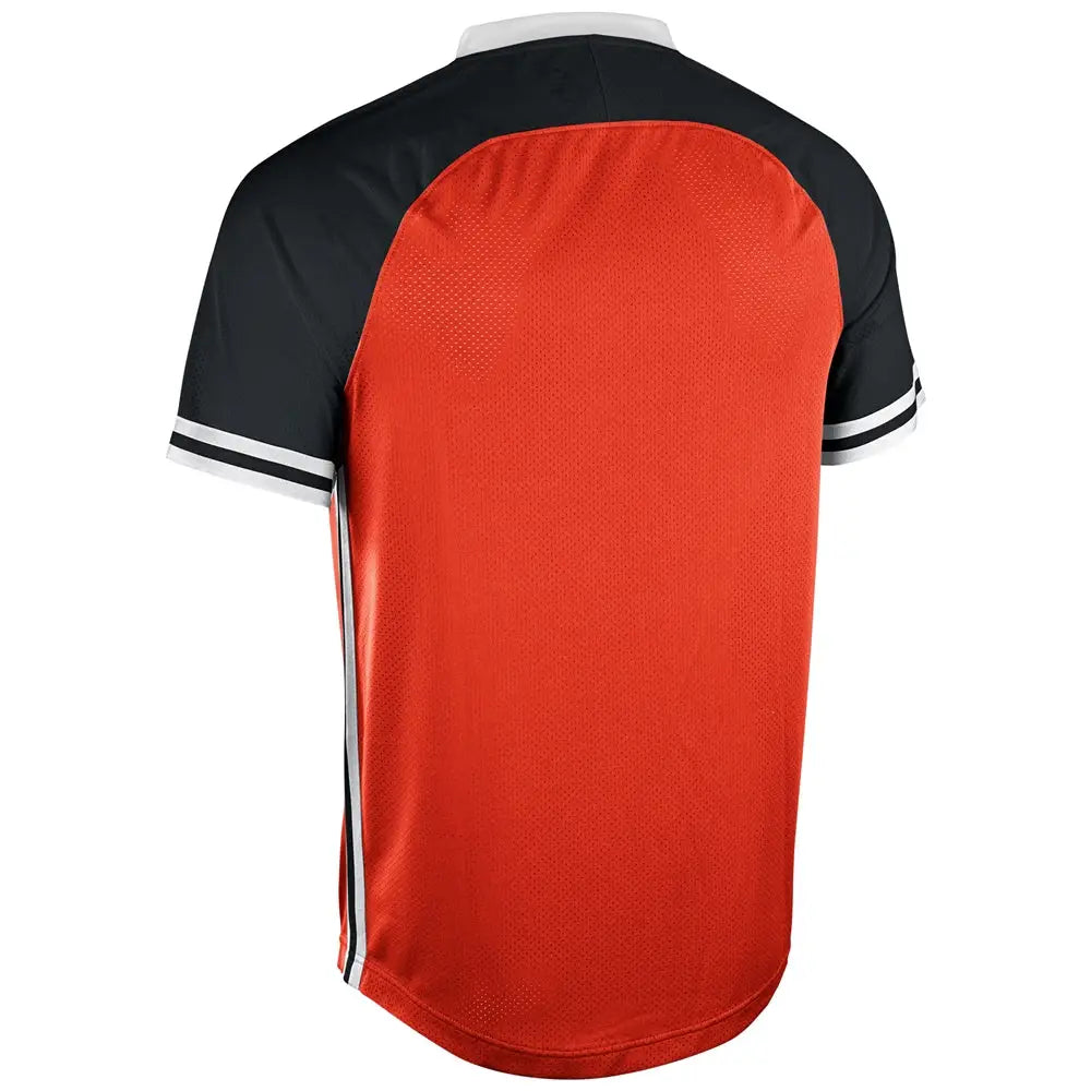 Champro Bs50 Show V-neck Jersey - Orange Black White
