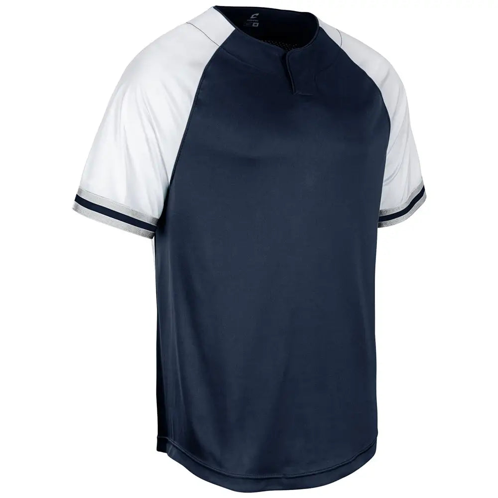 Champro Bs51 Show 2-button Jersey - Navy White - Adult s