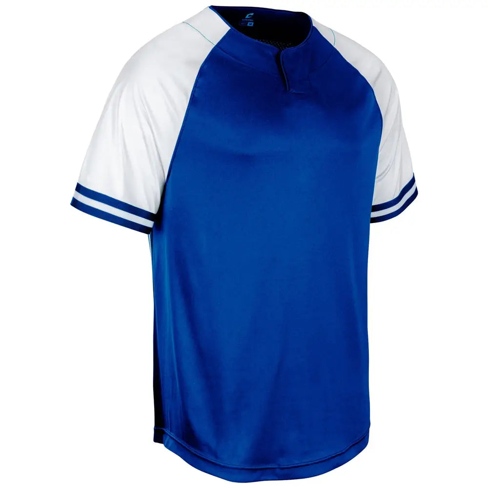 Champro Bs51 Show 2-button Jersey - Royal White