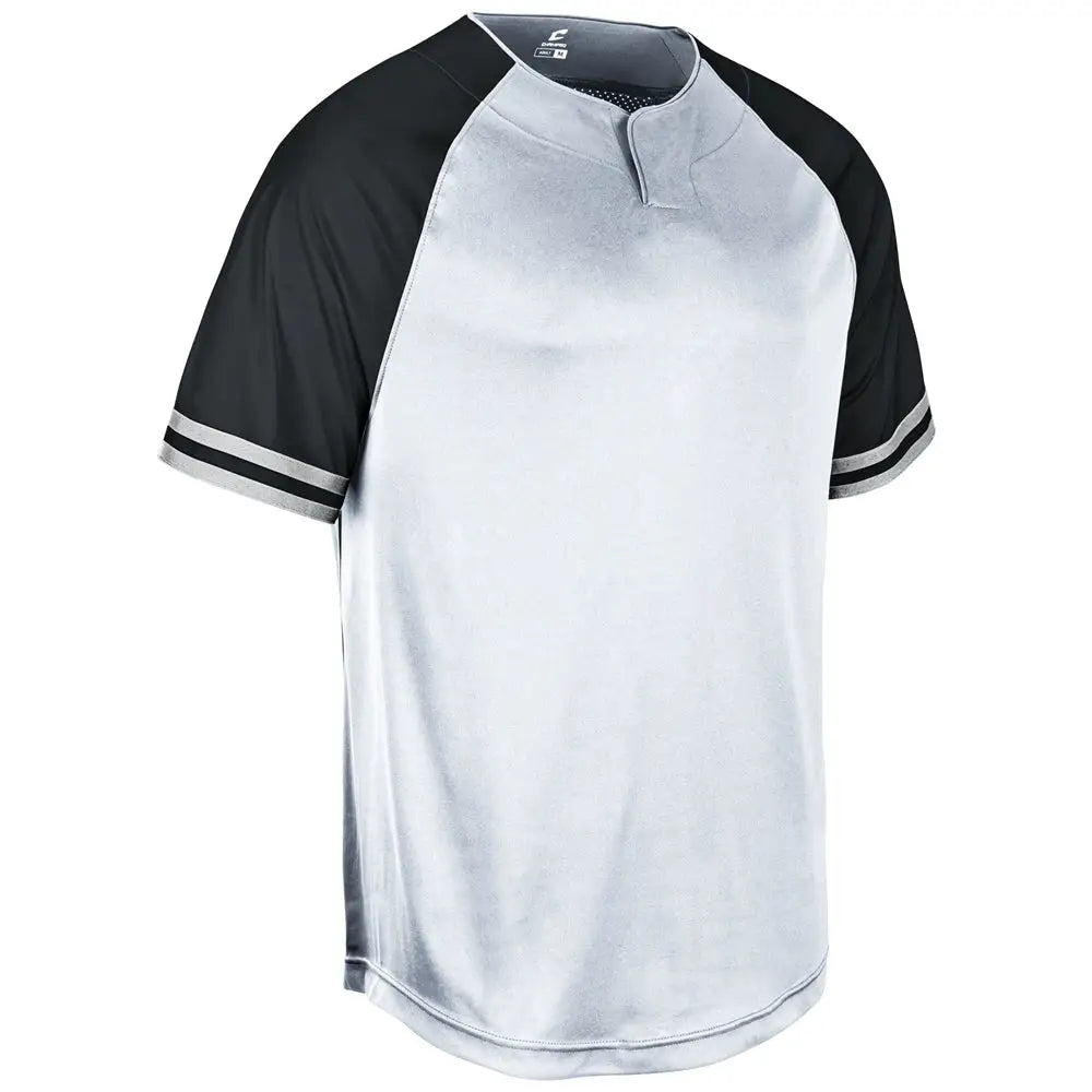 Champro Bs51 Show 2-button Jersey - White Black