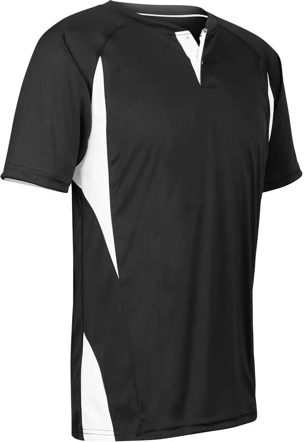 Champro Bs63 Wild Card Baseball Jersey - Black White