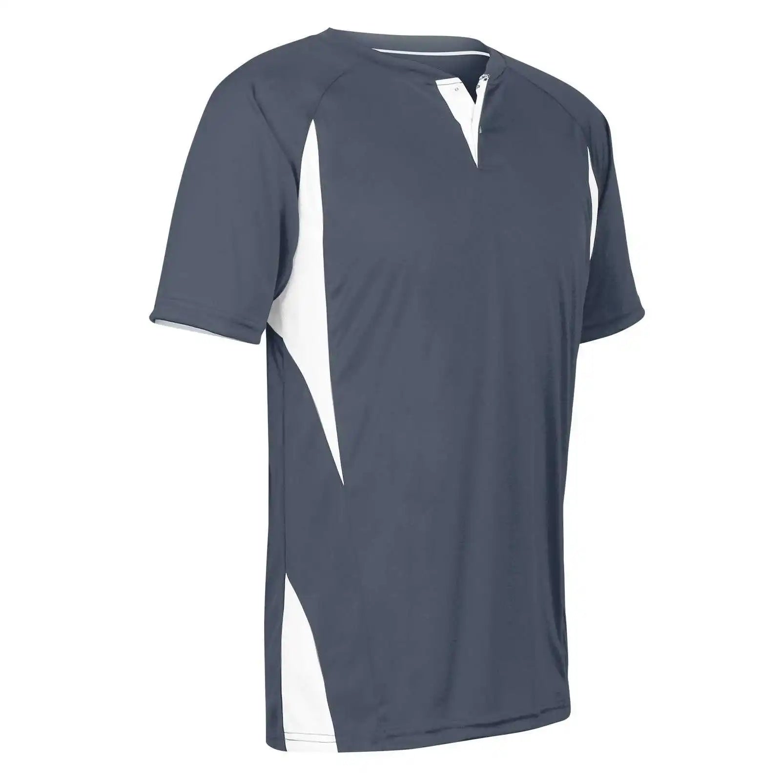 Champro Bs63 Wild Card Baseball Jersey - Graphite White