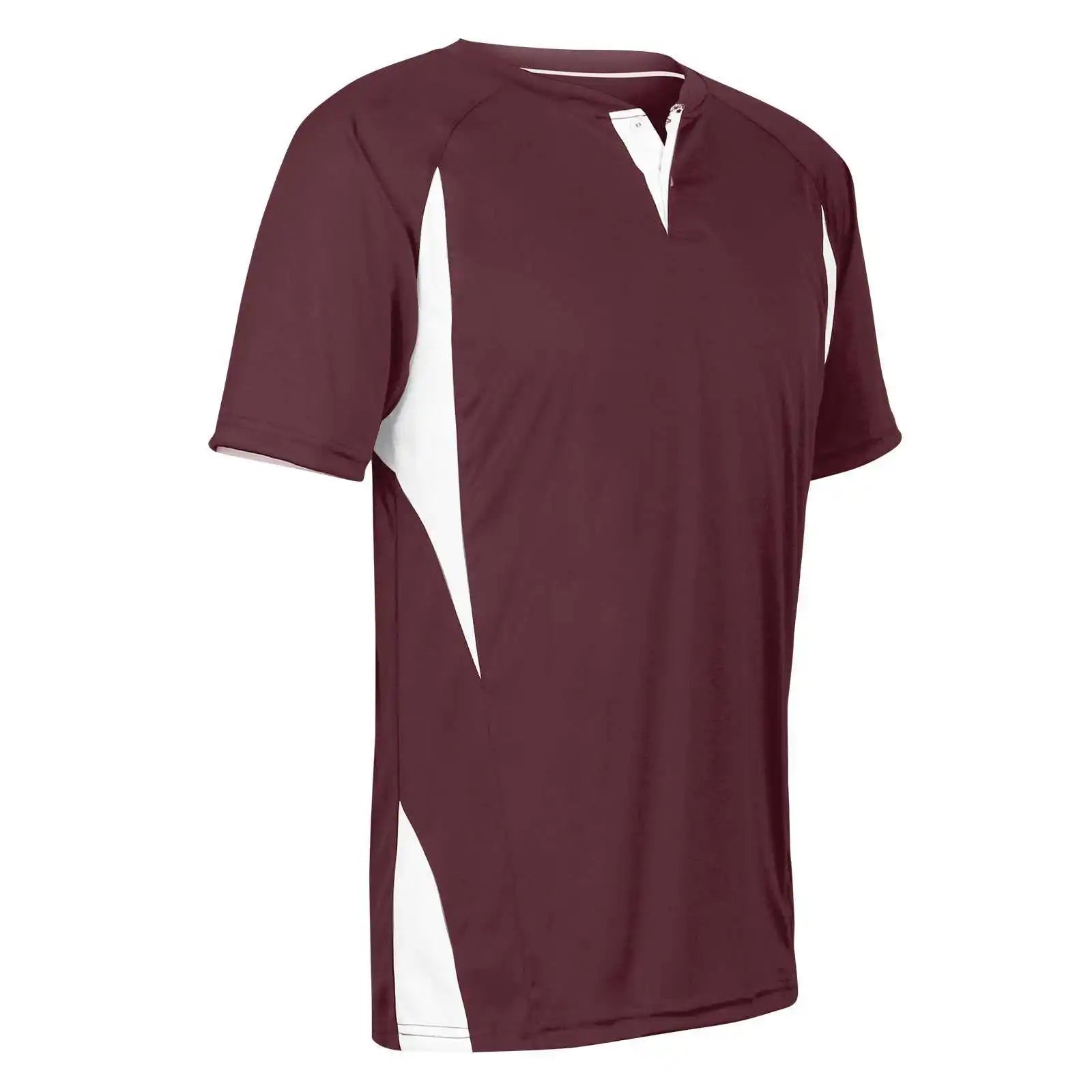 Champro Bs63 Wild Card Baseball Jersey Maroon White