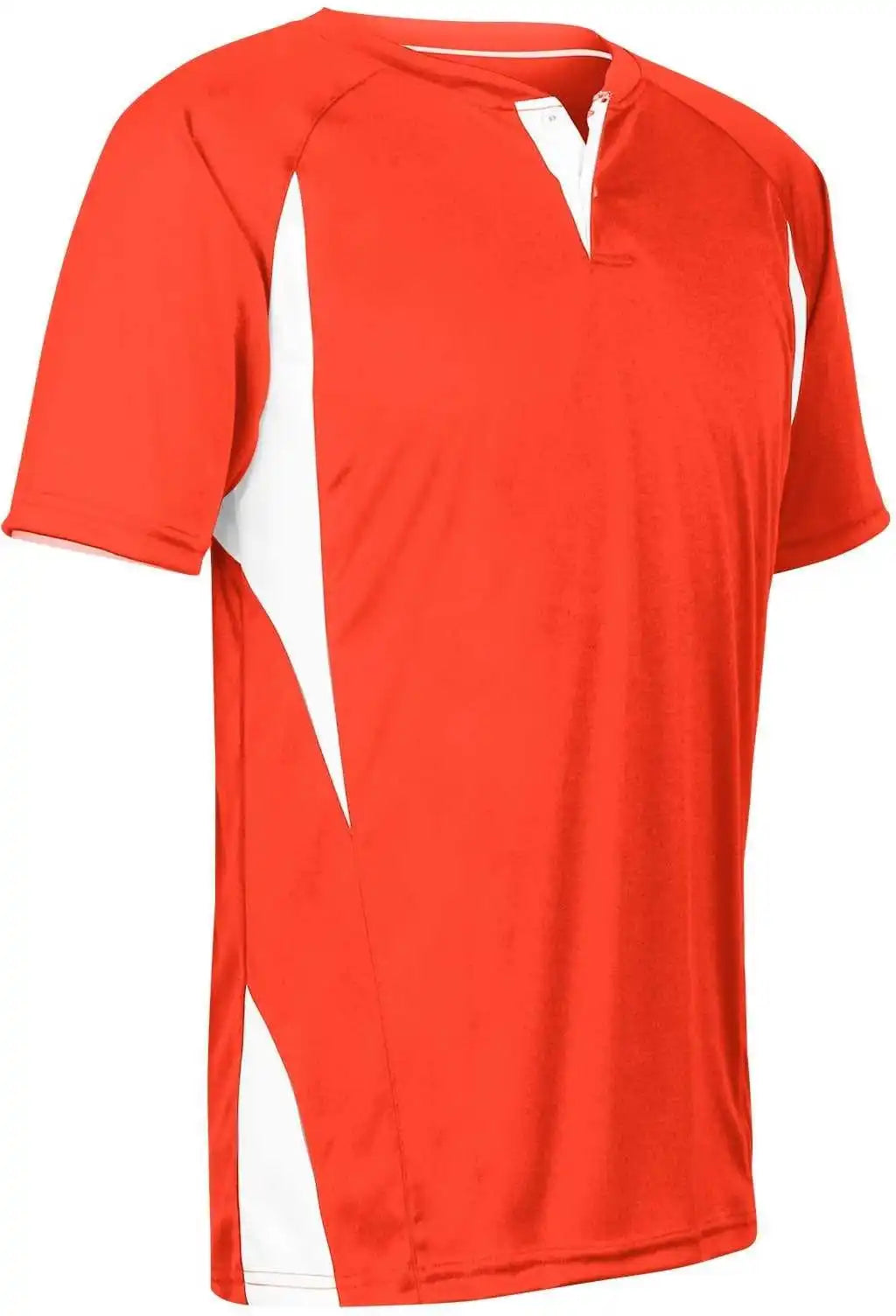 Champro Bs63 Wild Card Baseball Jersey - Orange White