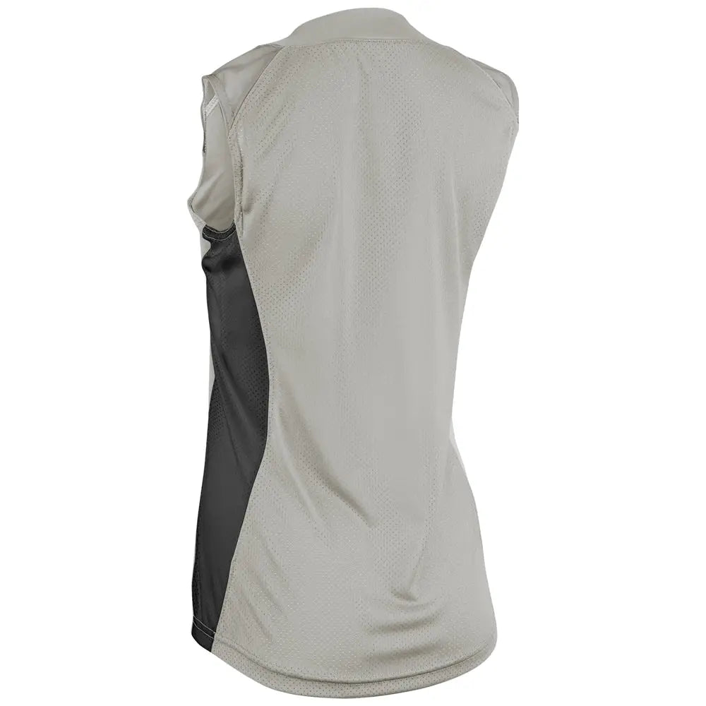 Champro Bs86 Infinite 2-button Sleeveless Jersey - Grey Black