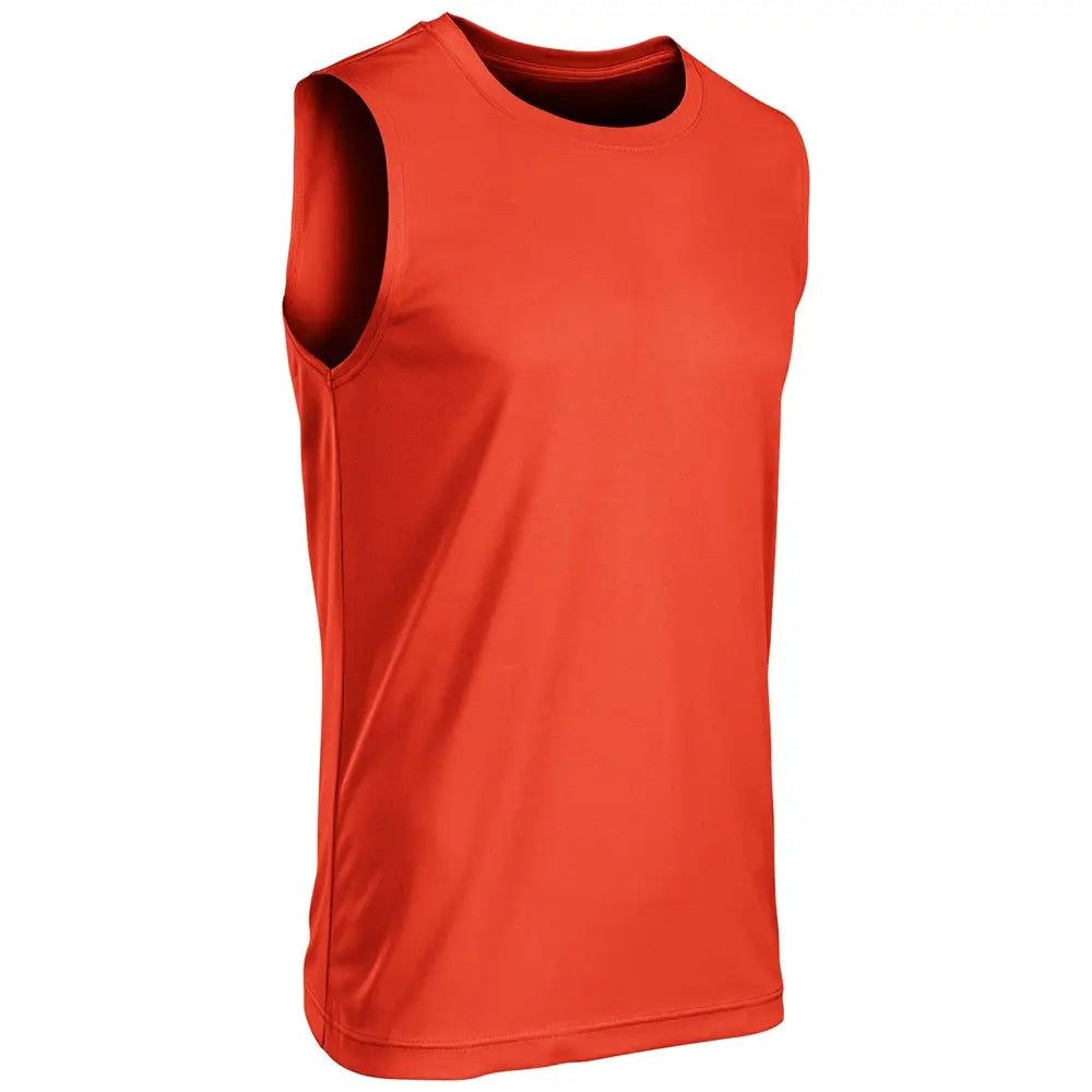 Champro Bst00 Vision Sleeveless Tees - Orange - Adult s