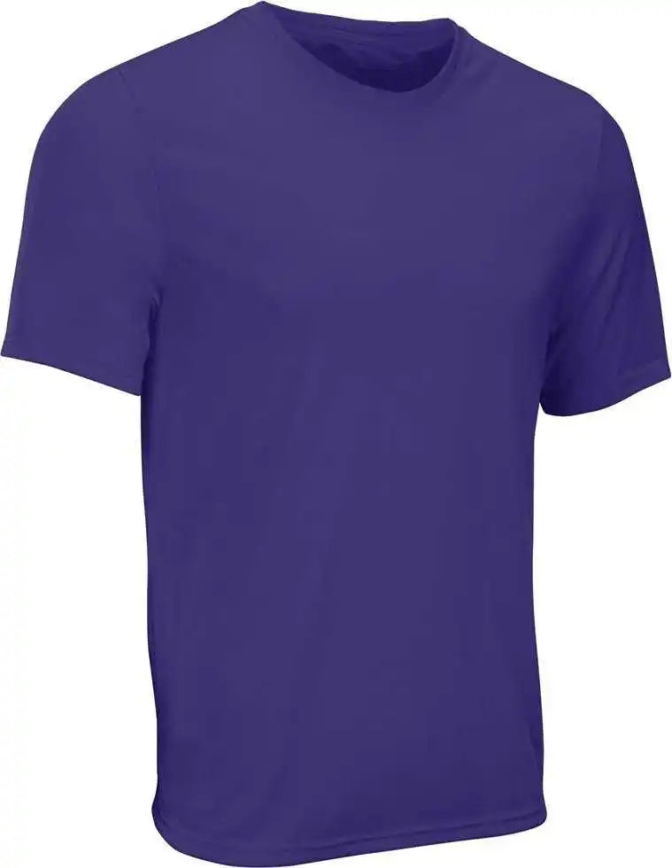 Champro Bst108 Superior Recycled Lifestyle Men’s and Youth Tee - Purple