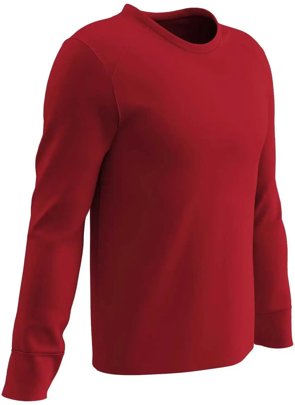 Champro Bst12 Gunner Long Sleeve Tee - Scarlet