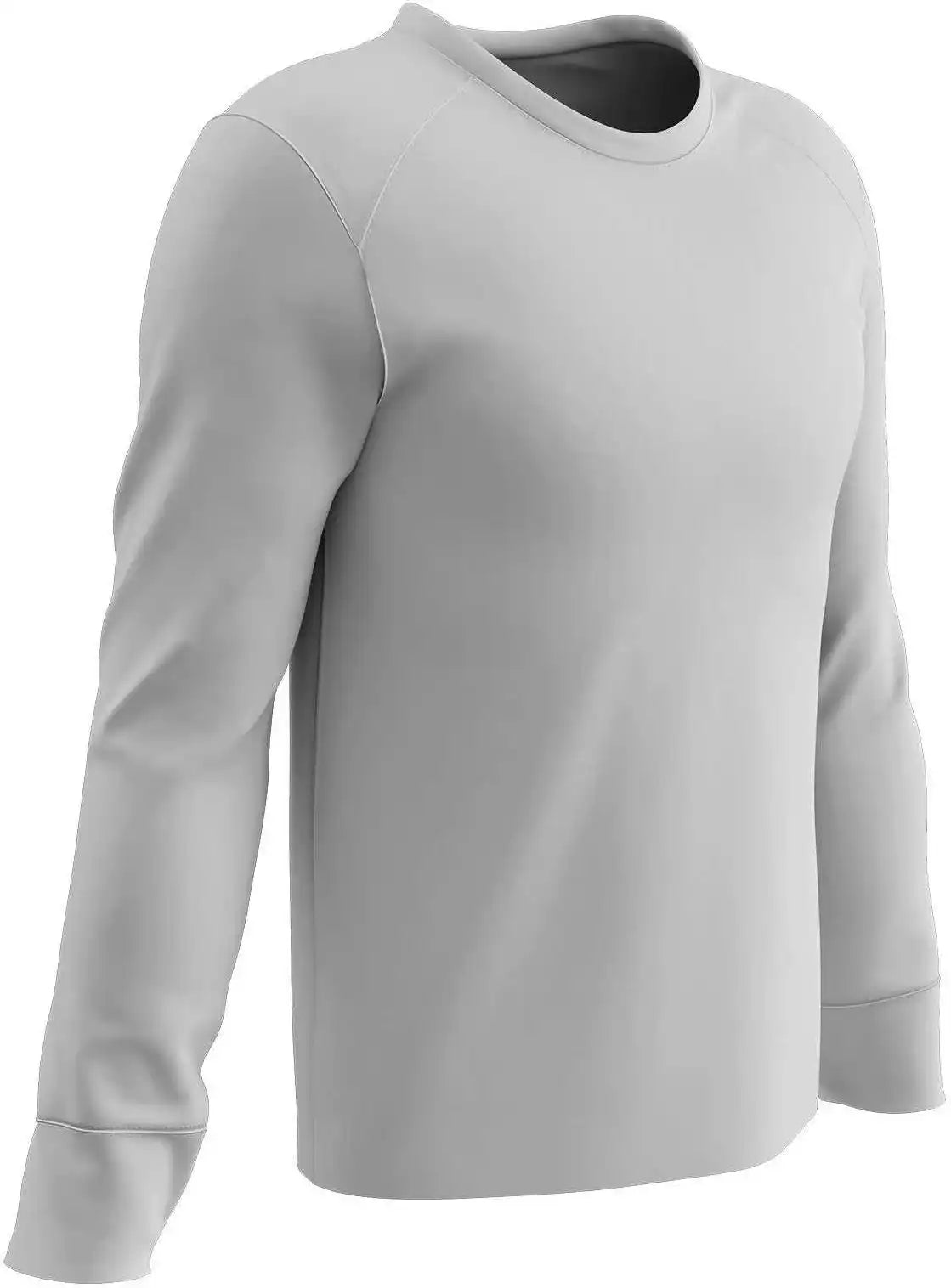 Champro Bst12 Gunner Long Sleeve Tee - White