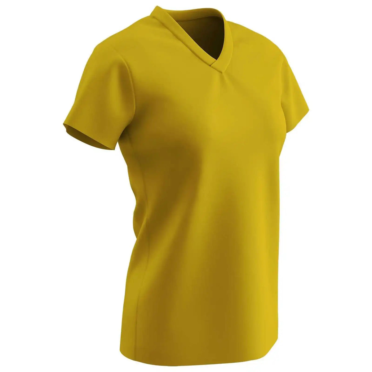 Champro Bst21 Star Girls V-neck Tee - Gold