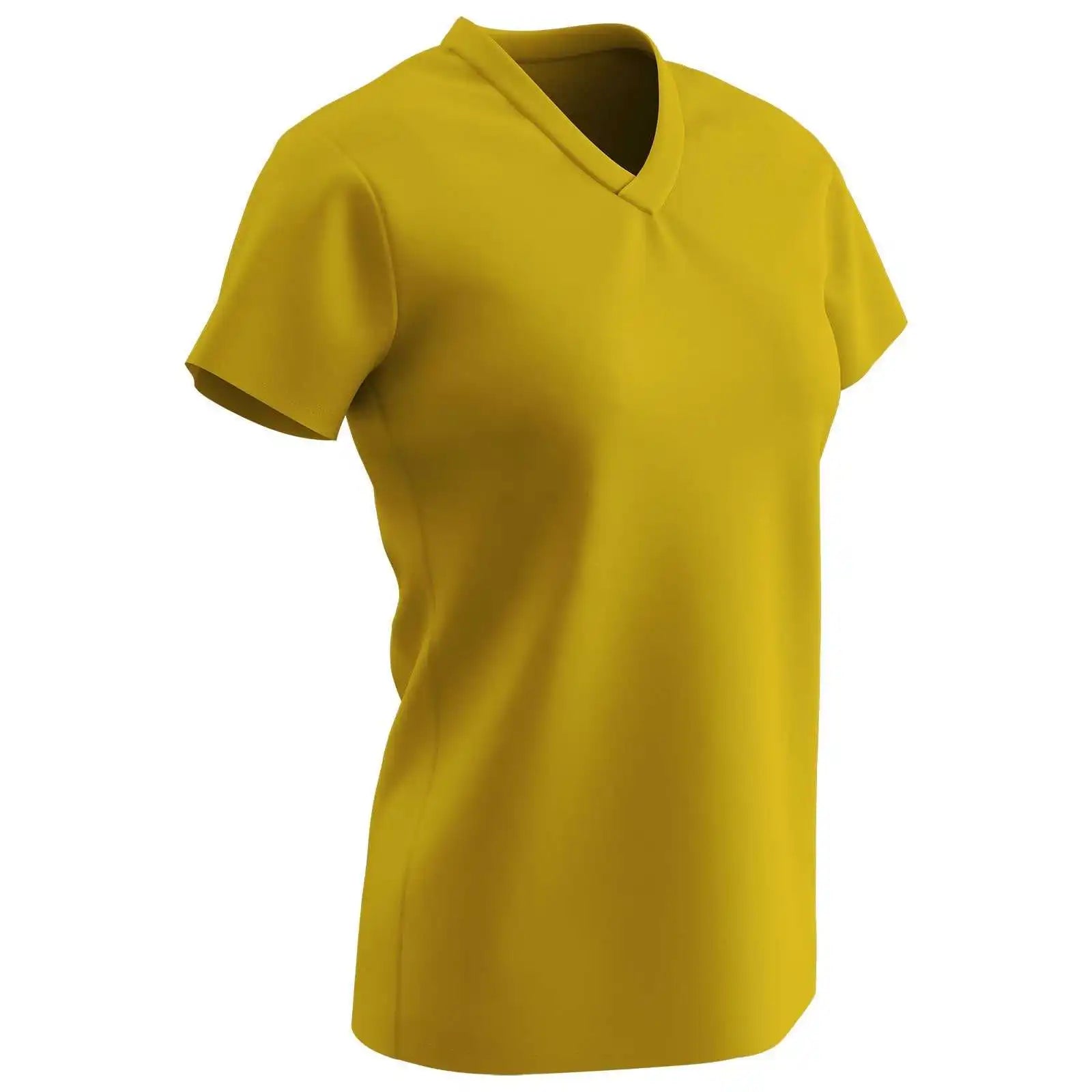 Champro Bst21 Star Girls V-neck Tee - Gold