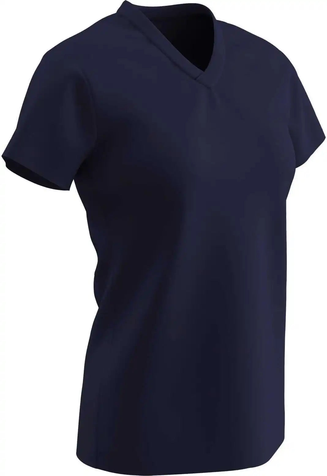 Champro Bst21 Star Girls V-neck Tee - Navy