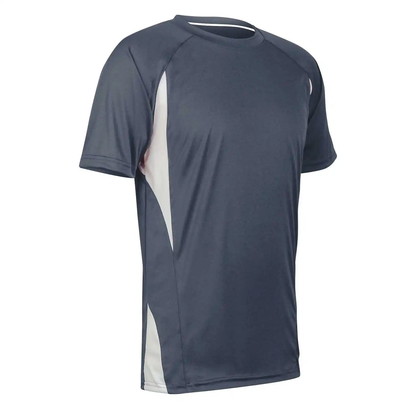 Champro Bst65 Crew Neck Baseball Jersey - Graphite White
