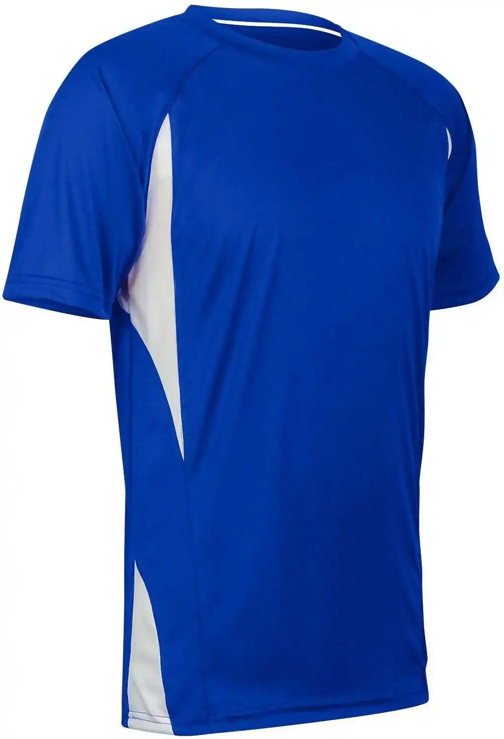 Champro Bst65 Crew Neck Baseball Jersey - Royal White