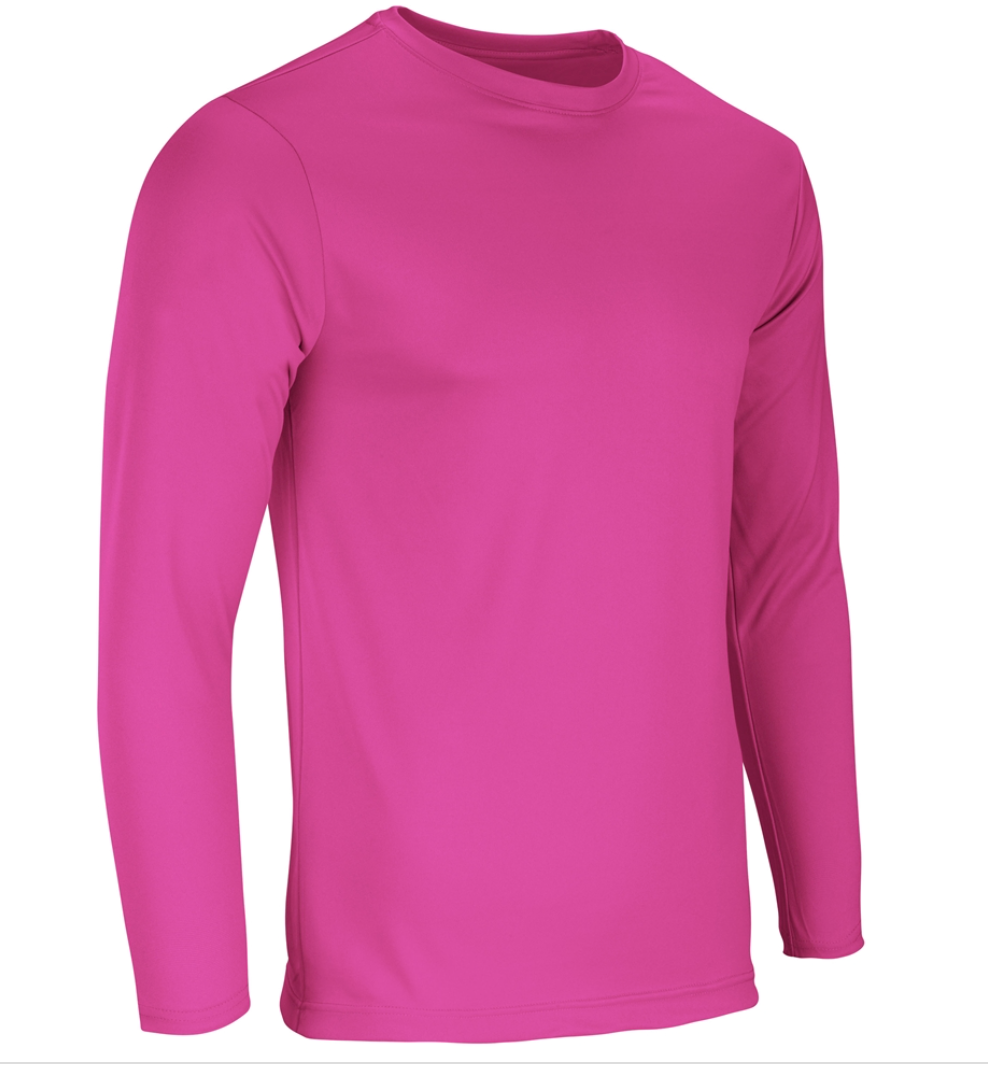 Champro Bst99long Sleeve Vision T-shirt Long - Fuchsia