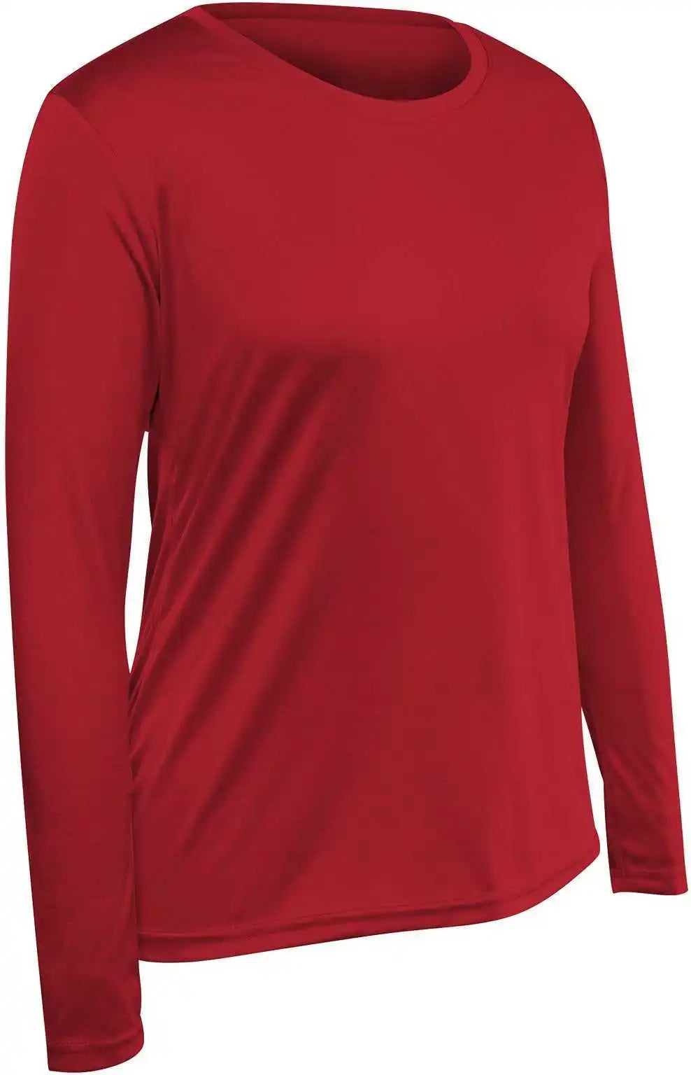 Champro Bst99long Sleevew Vision T-shirt Long Sleeve - Scarlet